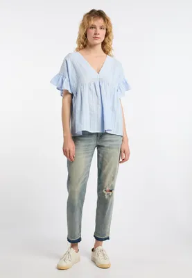 Produktbild von SAPORTA damen tunika - hellblau, XS
