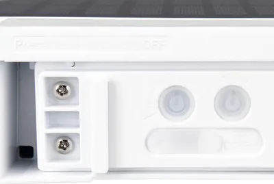 Obrázek produktu pro LED, venkovní nástěnné svítidlo, bílé, SMD, senzor, nahoru-dolů, napájení bateriemi, D 15,5 cm