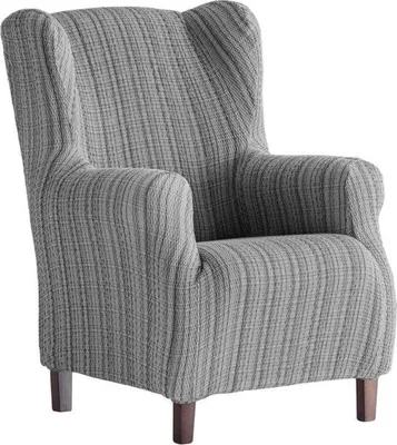 Produktbild von Famanu Stuhlbezug elastisch 33x42x8 cm grau