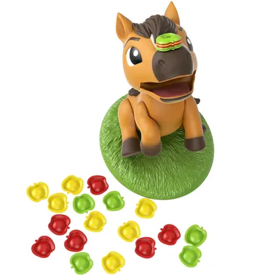 Produktbild von Mattel Games Spirit Stackin’ Snackin’ Apples, Pferde Kinderspiel ab 5
