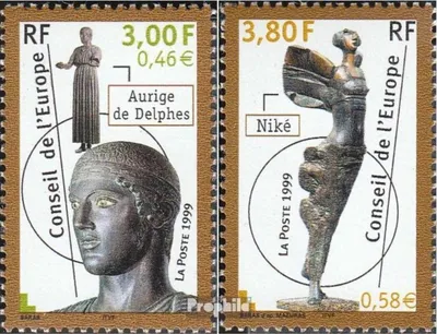 Produktbild von Briefmarken Frankreich 1999 Mi DA55-DA56 (kompl.Ausg.) postfrisch Europarat