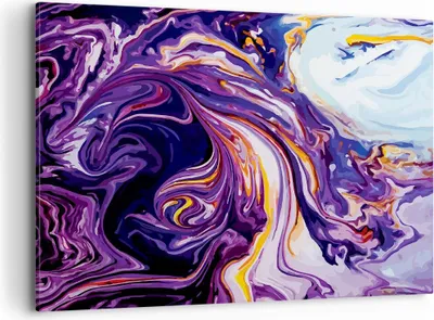 Produktbild von Bild auf Leinwand - Leinwandbild - Abstraktion modern - 120x80cm - Wand Bild - Wanddeko - Leinwanddruck - Bilder - Kunstdruck - Wanddekoration - Leinwand bilder - Wandkunst - AA120x80-4084