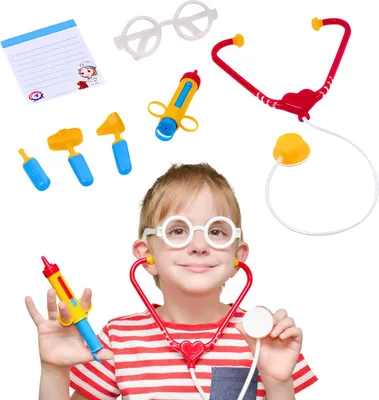 Produktbild von Arzt-Set Arzt Medizin Stethoskop Brille Spritze Zubehör
