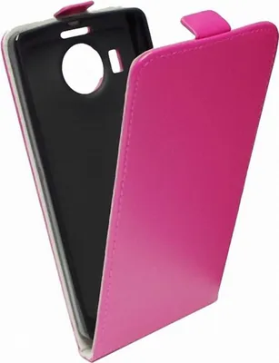 Produktbild von Flip Schutz Hülle für LG G4c Pink Kunstleder Slim Flex
