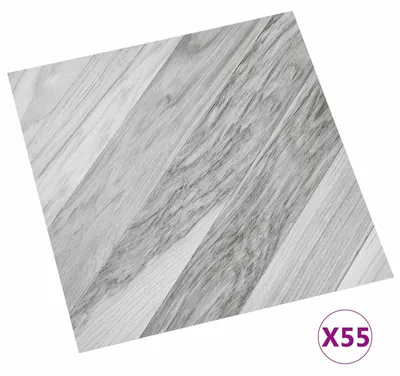 Immagine prodotto di vidaXL, pannelli per pavimento grigi, 5,11 m², 55 pezzi, in PVC
