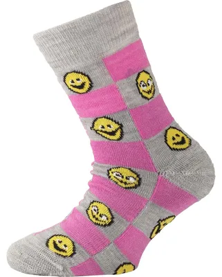 Obrázek produktu pro Lasting dětské merino ponožky TJE růžové
