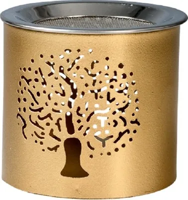 Produktbild von Duftlampe Baum des Lebens gold, Höhe 6 cm