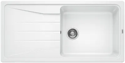 Produktbild von BLANCO SONA XL 6 S, Unterbauspüle, Rechteckig, Silgranit, Weiß, 1 Becken, Rechteckig