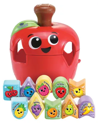 Obrázek produktu pro VTech Play Green TOURNI POMME DES FORMES (PLASTIQUE REUTILISE), 1 rok/roky, Plast, Červená