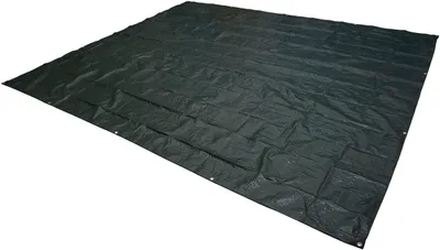 Produktbild von A. Basics Wasserdicht Camping Plane, 2.3 x 2.9 m, Dunkelgrün