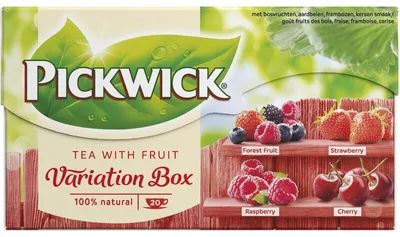 Image de Pickwick Fruit Variatie Rood Vruchtenthee 30g – Natural Rode Vruchtenmix