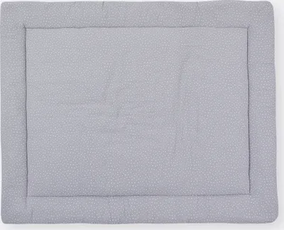 Produktbild von KraftKids Krabbeldecke Musselin grau Punkte 130 cm x 130 cm