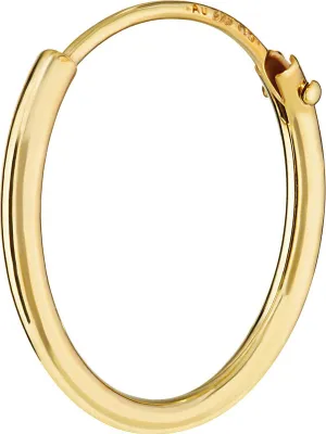 Produktbild von Einzel 375 Gelb Gold Creole 15mm 3756