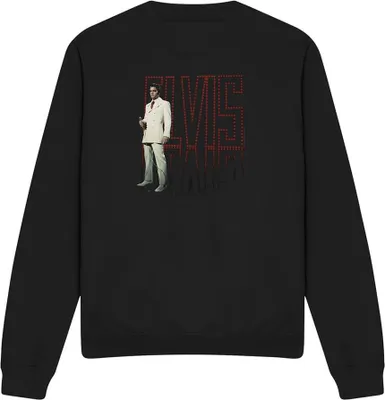 Immagine prodotto di Elvis Presley - Felpa unisex da uomo/donna TV32654 (M) (nero/bianco)