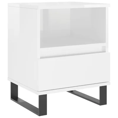 Zdjęcie produktu dla VidaXL 830640, Biały, Metal, Drewno, 400 mm, 350 mm, 500 mm, 1 szt.