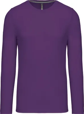 Produktbild von Kariban Mens long-sleeved crew neck T-shirt