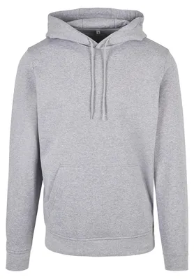 Produktbild von Build Your Brand - "Basic" Kapuzenpullover für Herren TN2899 (L) (Grau meliert)