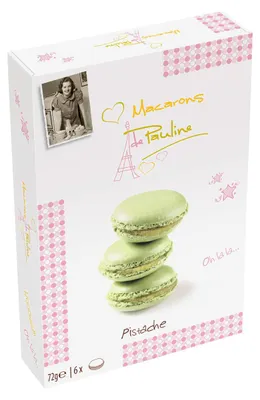 Image de 72G Macarons Pauline Pistazien