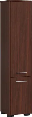 Produktbild von AKORD Furniture Factory OP0LLAZVEN003, Holz, Frei stehend, 5 Regale, 2 Tür(en), Matt, Drehtür