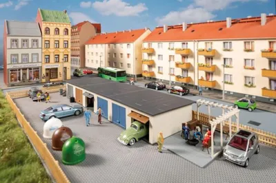 Image de Garages Auhagen avec accessoires 11484