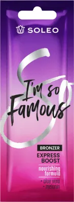 Immagine prodotto di Soleo I'm So Famous bronzer per abbronzarsi 15 ml