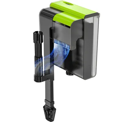 Produktbild von Akvarijní externí filtr Forever Speed s UVC 4 v 1 s nastavitelným průtokem Zavěšený na filtru 450 l/h Vodopádový filtr pro 10-100 l akvária