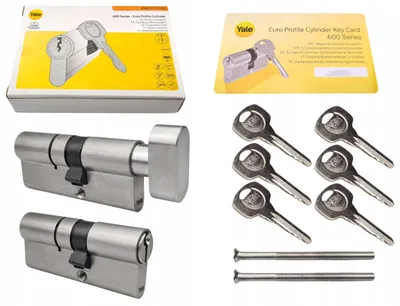 Produktbild von Yale Y600 Einzelschließung Schließzylinder 30/45mm Nickel