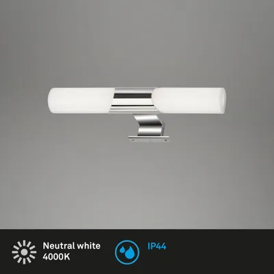 Produktbild von LED Bad-Spiegelleuchte, chrom, LED/7W