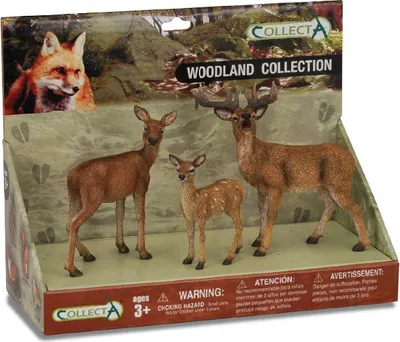 Produktbild von Set mit 3 Figuren Waldtiere - Collecta