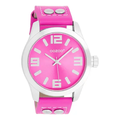 Produktbild von Oozoo Armbanduhr pink Metall schimmernd Junior Damen Analog-Quarzuhr UOJR316