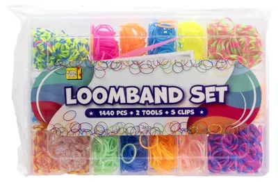Produktbild von Set mit Gummibändern für Webrahmen, 1440 Stück