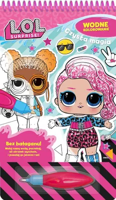 Immagine prodotto di Kolorowanka wodna L.O.L. Surprise! z magicznymi obrazkami