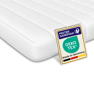 Produktbild von Matratzen topper - 60 x 120 cm - ergonomische Matratzenauflage mit Mikrofaserbezug waschbar bei 40 Grad - 10cm