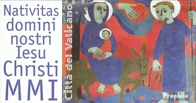 Produktbild von Briefmarken Vatikanstadt 2001 Mi MH0-9 (kompl.Ausg.) postfrisch Weihnachten
