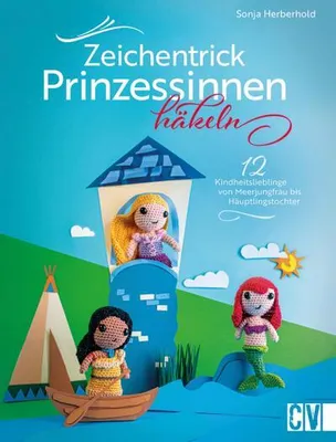Produktbild von Zeichentrick-Prinzessinnen häkeln