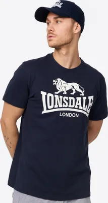 Image de T-shirt homme coupe régulière LOGO Navy M Lonsdale