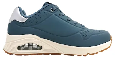 Imagen del producto de Skechers Uno - Zapatillas deportivas para mujer "Golden Air", modelo con cordones, color azul, ideales para uso diario