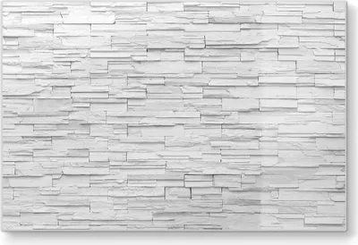 Produktbild von DEQORI Schneidebrett Glas 30x20 cm 'Ungleichmäßige Steinwand' Schneideplatte groß