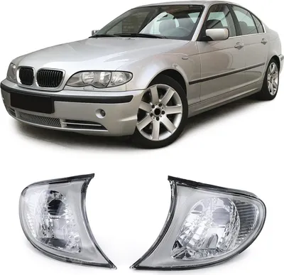 Produktbild von Blinker weiß Klar Rechts Links passend für BMW E46 Limousine Touring 01-05