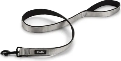 Produktbild von Karlie Art Sportiv Premium - Hundeleinen - Nylon - Grau - 120x2,5 cm