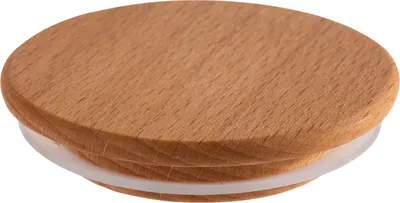 Imagen del producto de APS 82363 13 APS Deckel für Vorratsgläser 1,5 cm hoch braun