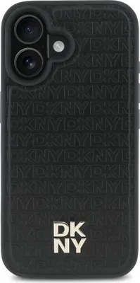 Zdjęcie produktu dla DKNY, etui ochronne kompatybilne z Apple iPhone 16 Plus MagSafe, czarne