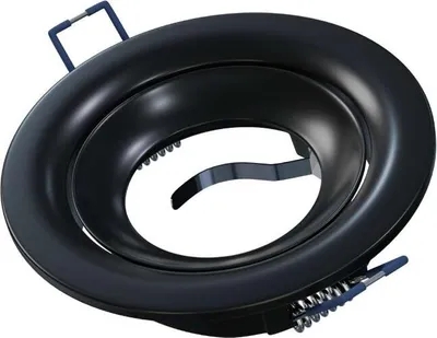 Immagine prodotto di LED Labs LUCA cornice di montaggio per plafoniera GU10 IP20 rotonda Ø 65 mm foro nero