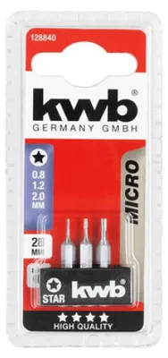 Zdjęcie produktu dla kwb 128840 128840 Bit set Steel 1 pc(s)