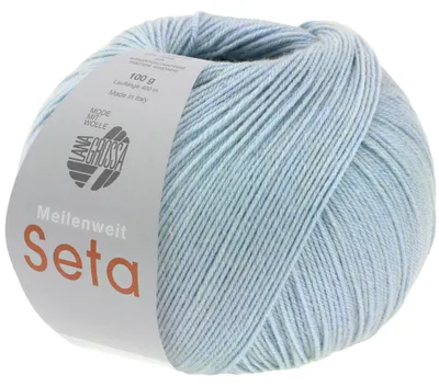 Produktbild von Lana Grossa - Meilenweit 100g Seta 0022 hellblau