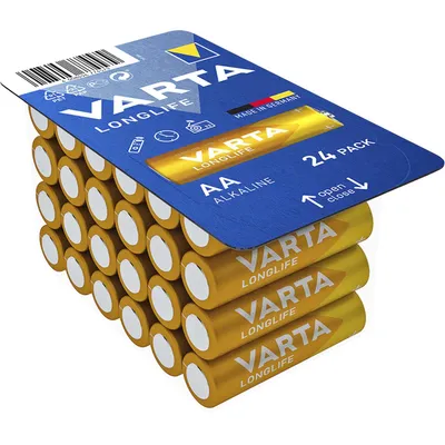 Immagine prodotto di Varta Batterie LONGLIFE AA  Mignon LR6                 24St.