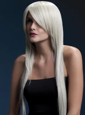 Produktbild von Pruik Amber Lang Steil Asblond