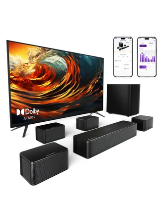 Produktbild von ULTIMEA 7.1 Dolby Atmos Soundbar für TV, Heimkino Sound Surround System, Poseidon D80