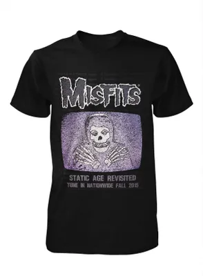 Zdjęcie produktu dla Misfits - Static Uni Small T-Shirt - Czarny