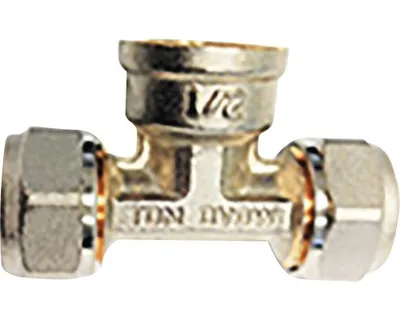 Obrázek produktu pro AL-PEX T-kus 16xF1/2"x16 - šroubovací